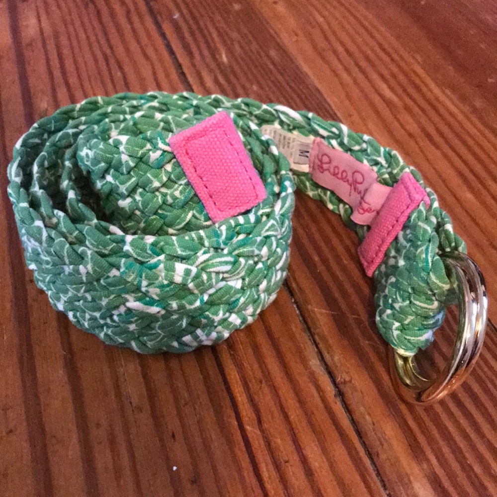 Lily Pulitzer 100% cotton belt